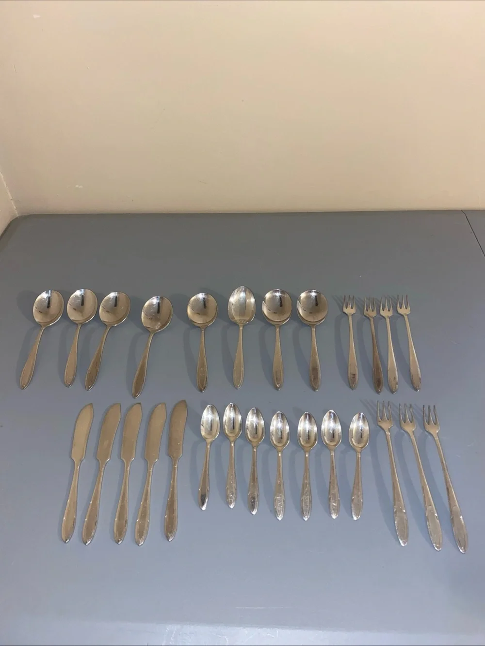 Oneida Nobility Plate Silverware Set
